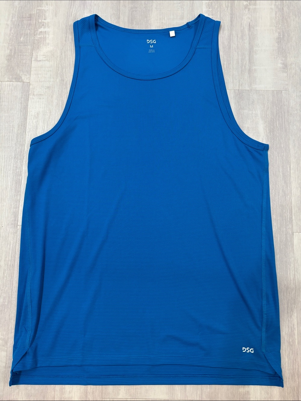 DSG Men’s Royal Blue Athletic Tank Top Medium Lightweight